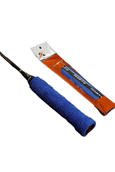 Choice blue Pro Sweat-Absorbing Overgrips - Towel Grip Tape for Tennis/Badmin...