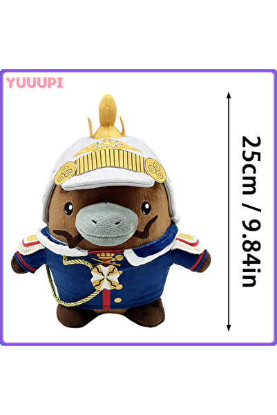 Choice دمية خلد الماء القطيفة من لعبة هارتس أوف آيرون 4 (HOI4) بطول 25 سم، دم...