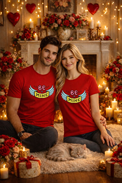 MVRDAR Tricou unisex pentru cupluri, Valentine's Day, Craciun, aniversari si ...