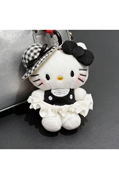 Choice دمية كيتي 6 سانريو كاواي هيلو كيتي، قلادة جانبية، نظارة شمسية أنيقة، س...