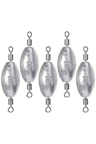 Choice 30 غرام - 5 قطع من أثقال صيد السمك، أثقال سحب، أثقال دوارة سريعة، زيتو...