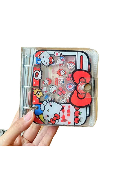 Choice كتاب بطاقات قطة كرتونية لطيفة من 20 صفحة داخلية، ذو مظهر أنيق، مصنوع م...