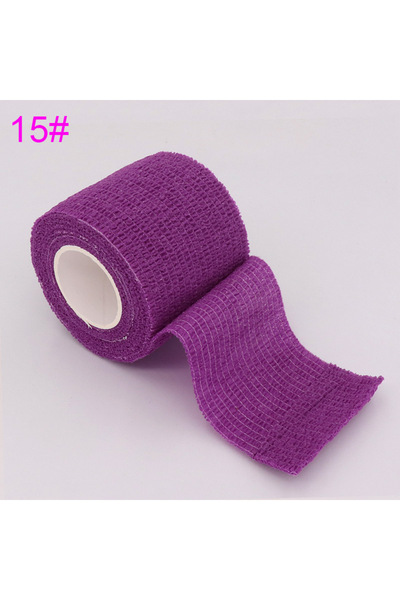 Choice 5cm X 4.8m PURPLE COYOCO 2.5/5/7.5/10cm*4.8m Non Woven Elastic Self Ad...