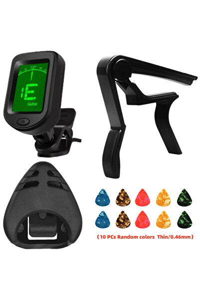 Choice مجموعة ملحقات غيتار ميواير للمبتدئين مكونة من 13 قطعة مع موالف غيتار/ك...