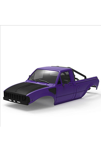 Choice5 Purple 133mm/5.20in kup Hard Body Shell with Bed Rack For 1/24 RC Cra...