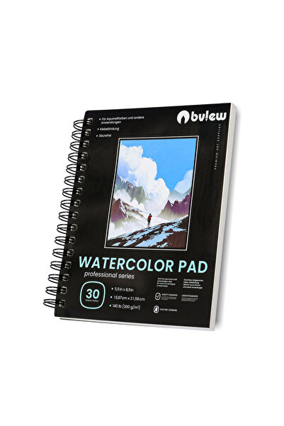 Choice 1pcs Bview Art Professional Artist Grade Watercolor Paper Pad - 5.5x8....