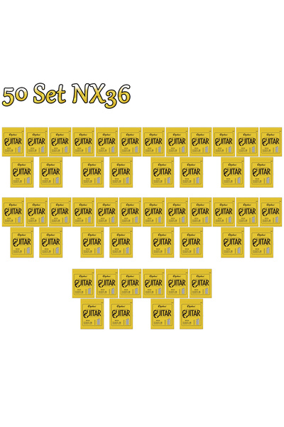 Choice1 مجموعة من 50 وترًا للجيتار الكلاسيكي من أورفي، سلسلة NX36، 10/50 وترً...