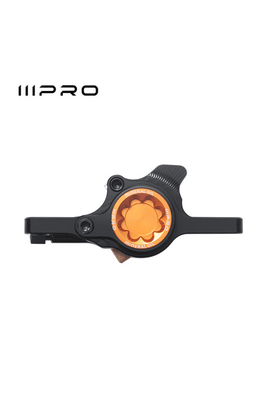 Choice فرجار مكابح قرصية هيدروليكية سوداء اللون من IIIPRO، مثبتة مباشرة - مكا...