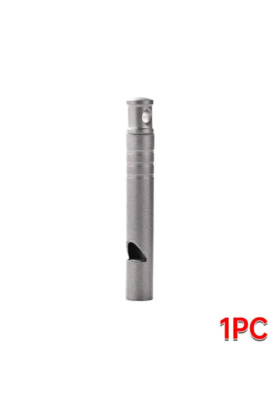 Choice صافرة طوارئ صغيرة من التيتانيوم للاستخدام الخارجي، قطعة واحدة، صافرة ص...