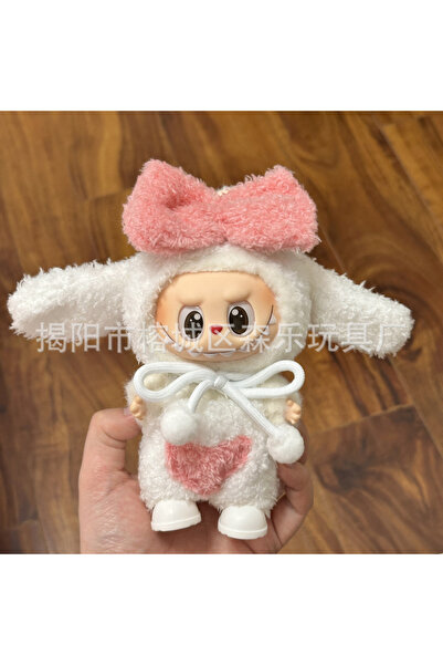 Choice ملابس فقط 12 قطعة لدمية لابوبو مقاس 17 سم V1V2، طقم فستان جديد مع بنطا...