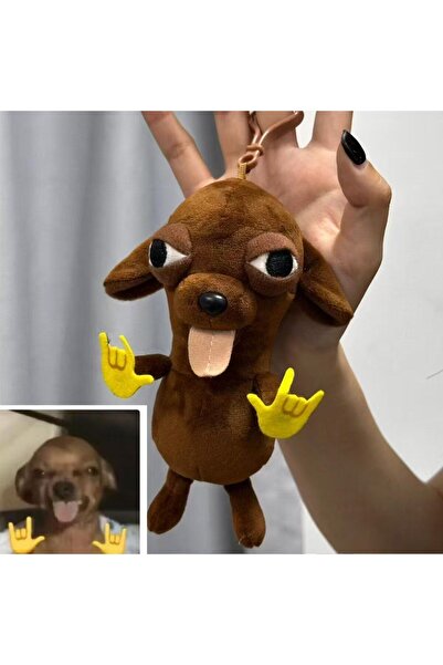 Choice قلادة قطيفة على شكل جرو شيواوا لطيف ورائع من سي-براون، لعبة قطيفة إبدا...