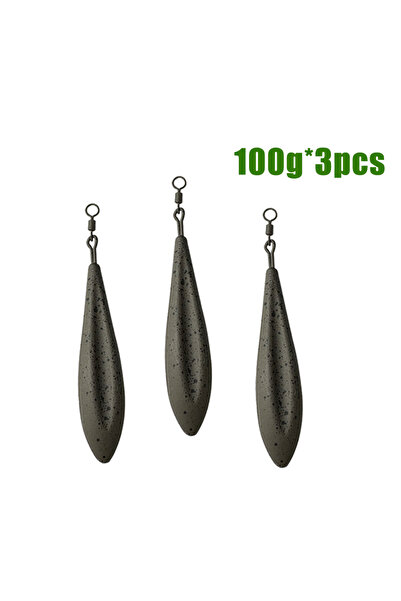 Choice 3 قطع من أثقال صيد الكارب من يوتو، وزن 100 غرام، وزن رصاصي لصيد الكارب...