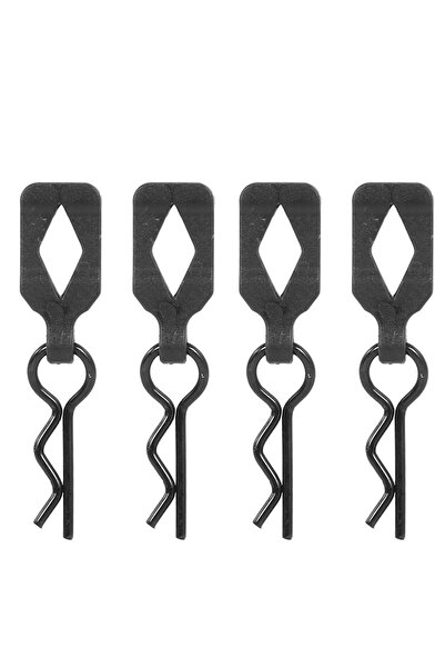 Choice 4pcs RC Cars 1/10 ~ 1/18 Shell Body Clips Pins R Buckles Fixed for Tra...