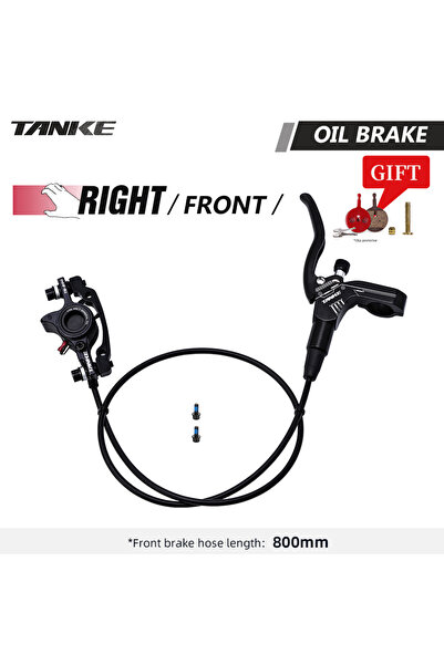 Choice فرامل قرصية هيدروليكية للدراجات الجبلية من نوع Black-RF TANKE، مزودة ب...