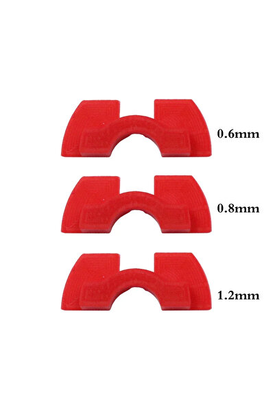 Choice Red 3PCS Front Fork Damping Pad Electric Scooter M365 Parts Shake Redu...