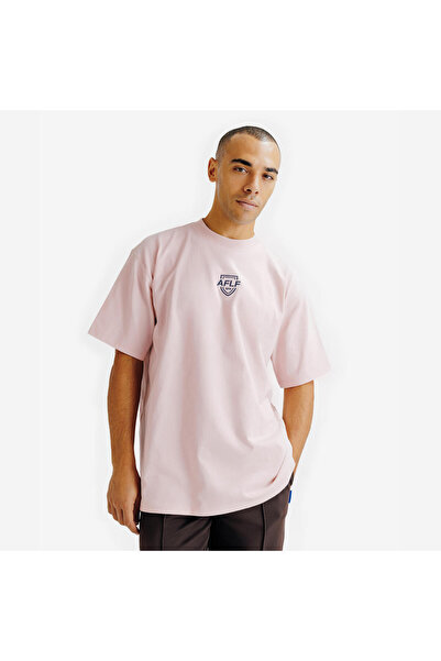 Decathlon Yetişkin Kısa Kollu Tişört - Pembe - Heritage