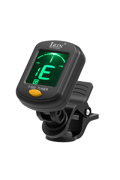 Choice T-500 1 Pcs IRIN Guitar Tuner LCD Display T-500 Rotatable Clip-on Tune...