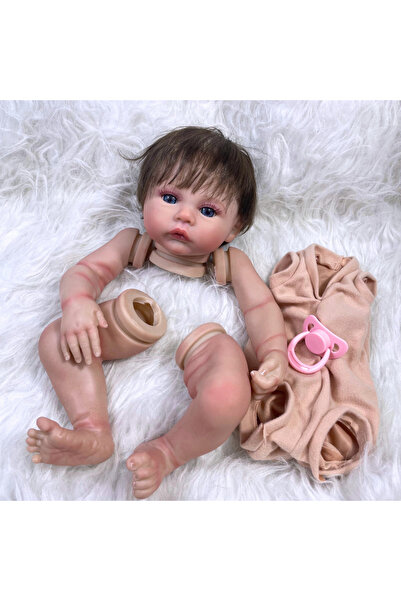 Choice طقم دمية مطلية مسبقًا مقاس 17 بوصة، دمية ريبورن مطلية مسبقًا، لون ميدو...