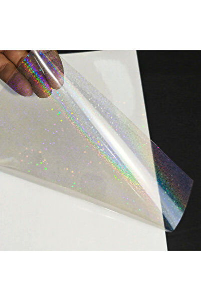 Choice ٥٠ قطعة من ملصقات الفينيل ذاتية اللصق، مقاس A4، بنمط نجوم الرمل، ٥٠ ور...