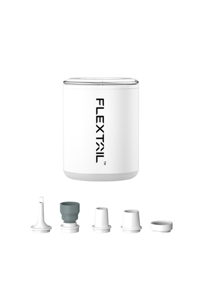 Choice مضخة هواء صغيرة بيضاء من نوع فليكس تيل (2X) - مضخة هواء محمولة بقوة 4 ...