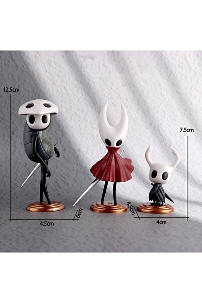 Choice 3 قطع، مجموعة واحدة، 3 قطع/مجموعة، مجسم شخصية أنمي Hollow Knight، لعبة...
