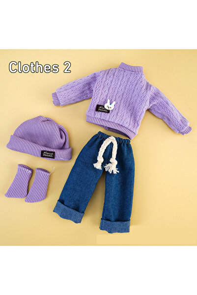 Choice ملابس دمية مقاس 30 سم، ملابس دمية أنمي مقاس 2 1/6، بدلة كاجوال أنيقة، ...