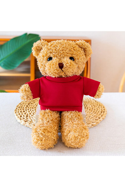 Choice دمية دب لطيفة بطول 30 سم ترتدي سترة، لعبة محشوة رائعة مع دب ناعم