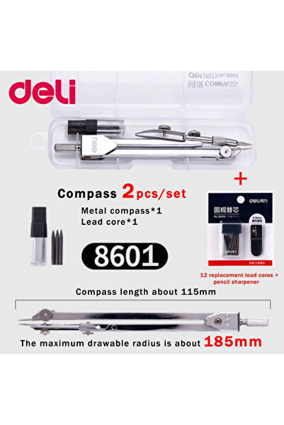 Choice رقم 8601-قطعتان-رقم 8600 بوصلة رسم هندسي متعددة الوظائف من الفولاذ الم...