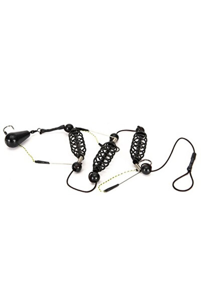 Choice مجموعة قفص طعم صناعي مع خطاف صيد 35 جرام، حامل طعم، مغذي صيد، طعوم أنز...