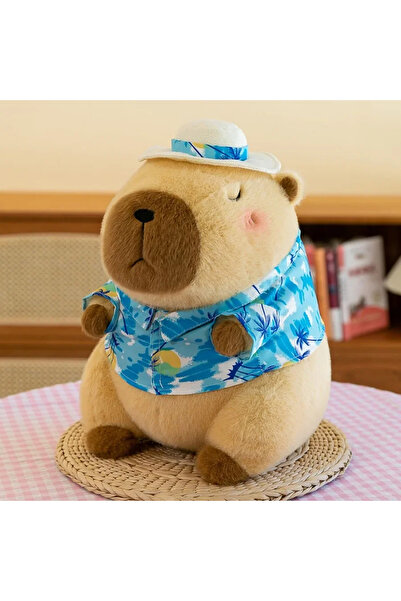 Choice 11cm-30cm Blue Children Yellow Duck Swim Ring Capybara Plush Toy Cute ...