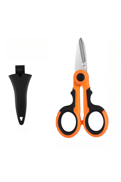 Choice Orange Fishing Scissors Cross-Border Cutting Powerful Horse Fishing Li...