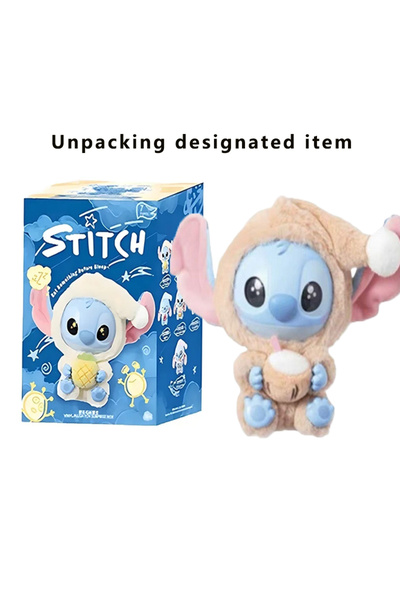 Choice F New Stitch Eat Something Before Sleep Series Plush Blind Box Vinyl T...
