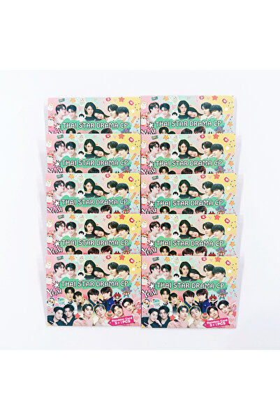 Choice ١٠ عبوات ٥/١٠ عبوات مجموعة بطاقات صور دراما النجوم التايلاندية CP - Bo...