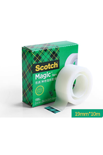 3M 810 19mmx10m Magic Tape 810, Scotch Invisible tape, Home Office Supplies a...