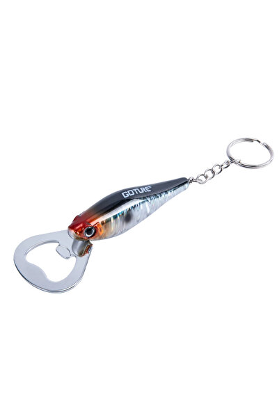 choice2 Type A Goture Beer Bottle Opener Durable Fishing Lure Shape Key Desig...