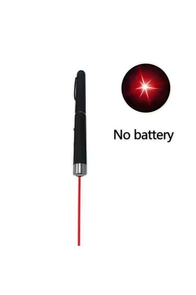 Choice قلم مؤشر ليزر أحمر - ليزر أحادي النقطة بعيد المدى لألعاب الحيوانات الأ...