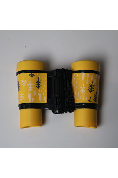 Choice منظار أصفر 4x30، بلاستيكي، خفيف الوزن، ملون، مناسب للأطفال، بتصميم عصر...