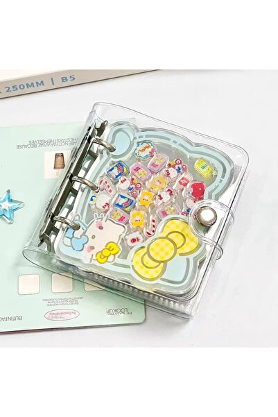 Choice كتاب بطاقات قطة كرتونية لطيفة بحجم 20 صفحة داخلية، ذو مظهر أنيق، مصنوع...