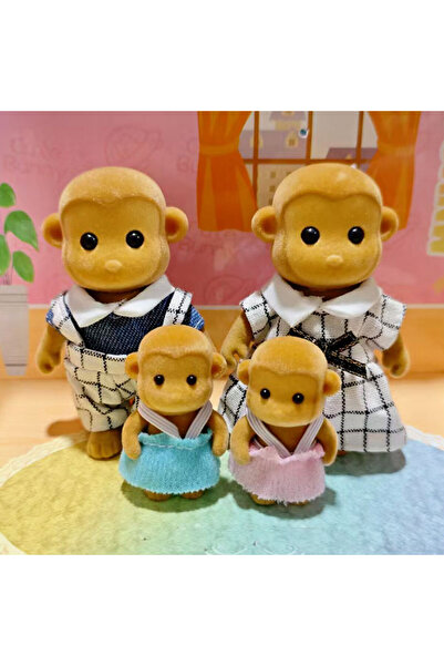 Choice Monkey Family Forest Family Reindeer Rabbit Panda Animal Simulation Do...