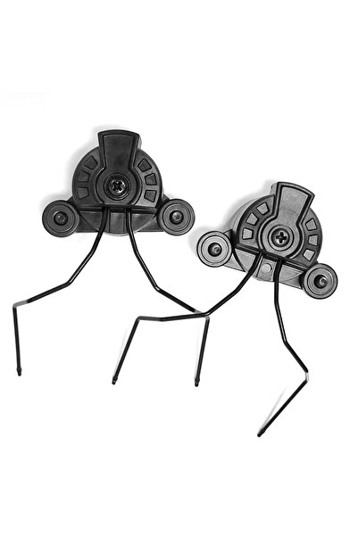 Choice طقم محول سماعات رأس تكتيكية أسود اللون من EARMOR M12 EXFIL Rails، متوا...