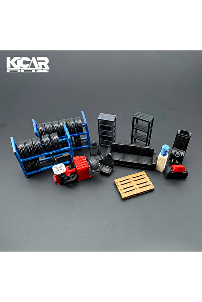 Choice Tool set 1/64 Scale Model Car Repair Shop Garage Display Wall Parts Re...