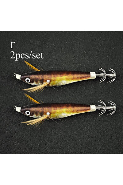 Choice مجموعة من قطعتين من خطافات صيد الحبار المتوهجة من أكيبيك، مناسبة لصيد ...