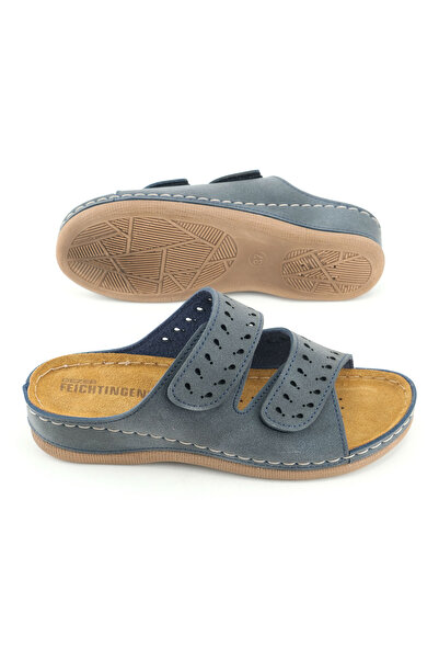 GEZER Women's Summer Insole Genuine Leather Velcro Adjustable Comfortable Sol...