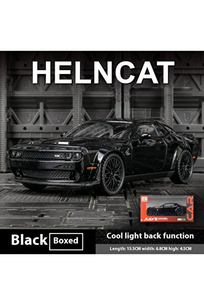 Choice1 سيارة لعبة هيلكات سوداء بمقياس 1:32 مصنوعة من سبيكة معدنية، ديكور فري...