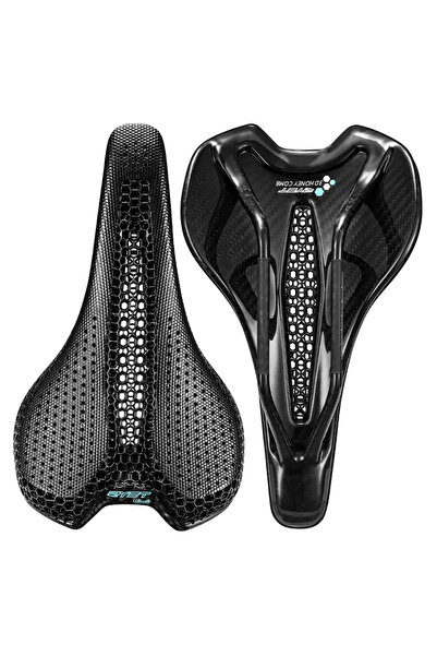 Choice 3D Printed Saddle RYET Carbon 3D Printed Saddle Ultralight 190g 7*9 Bi...