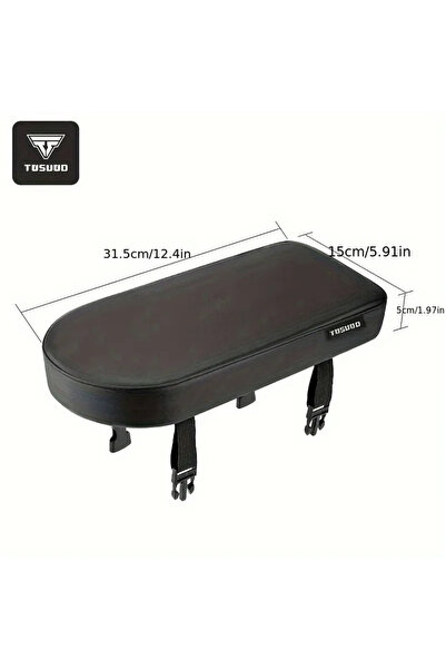 Choice وسادة ظهر دراجة TOSUOD سميكة 4.5 سم، طويلة وناعمة ومريحة، سهلة التركيب.