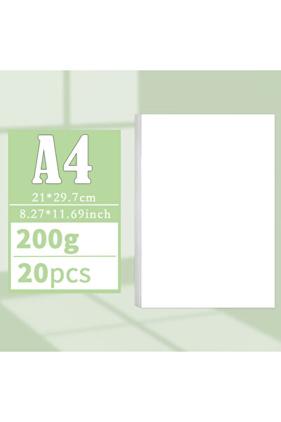 Choice 200 غرام، 20 ورقة، مقاس A4، ورق طباعة صور A4 بوزن 180 غرام/200 غرام/23...