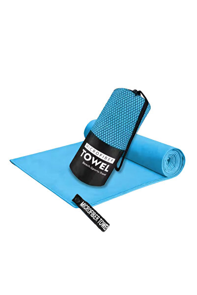 Choice 80x180cm Sky blue 1-pc Microfiber Travel Towel, Quick Dry Towel Super ...