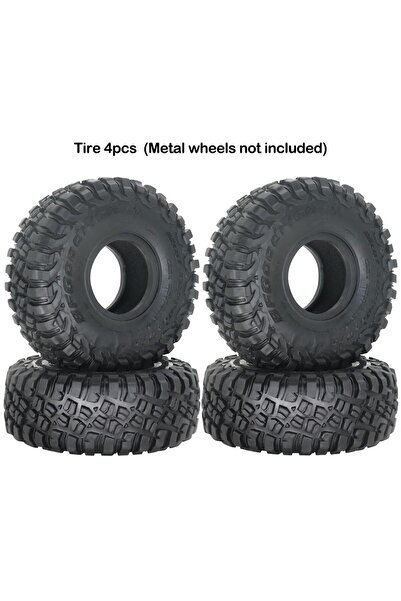 Choice 4 إطارات مقاس 1.9 بوصة (118 مم) لسيارات التحكم عن بعد بمقياس 1/10 مثل ...