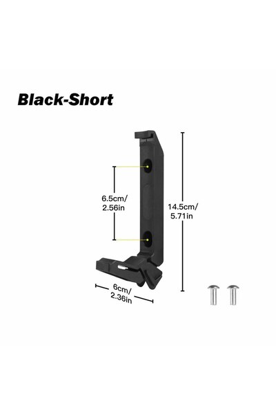 Choice Short Black Ultralight Road Bicycle Drink Can Holder Portable Aluminum...